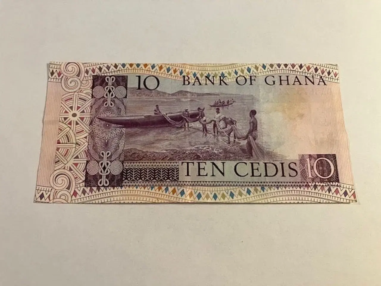 Billede 2 - 10 Cedis 1980 Ghana