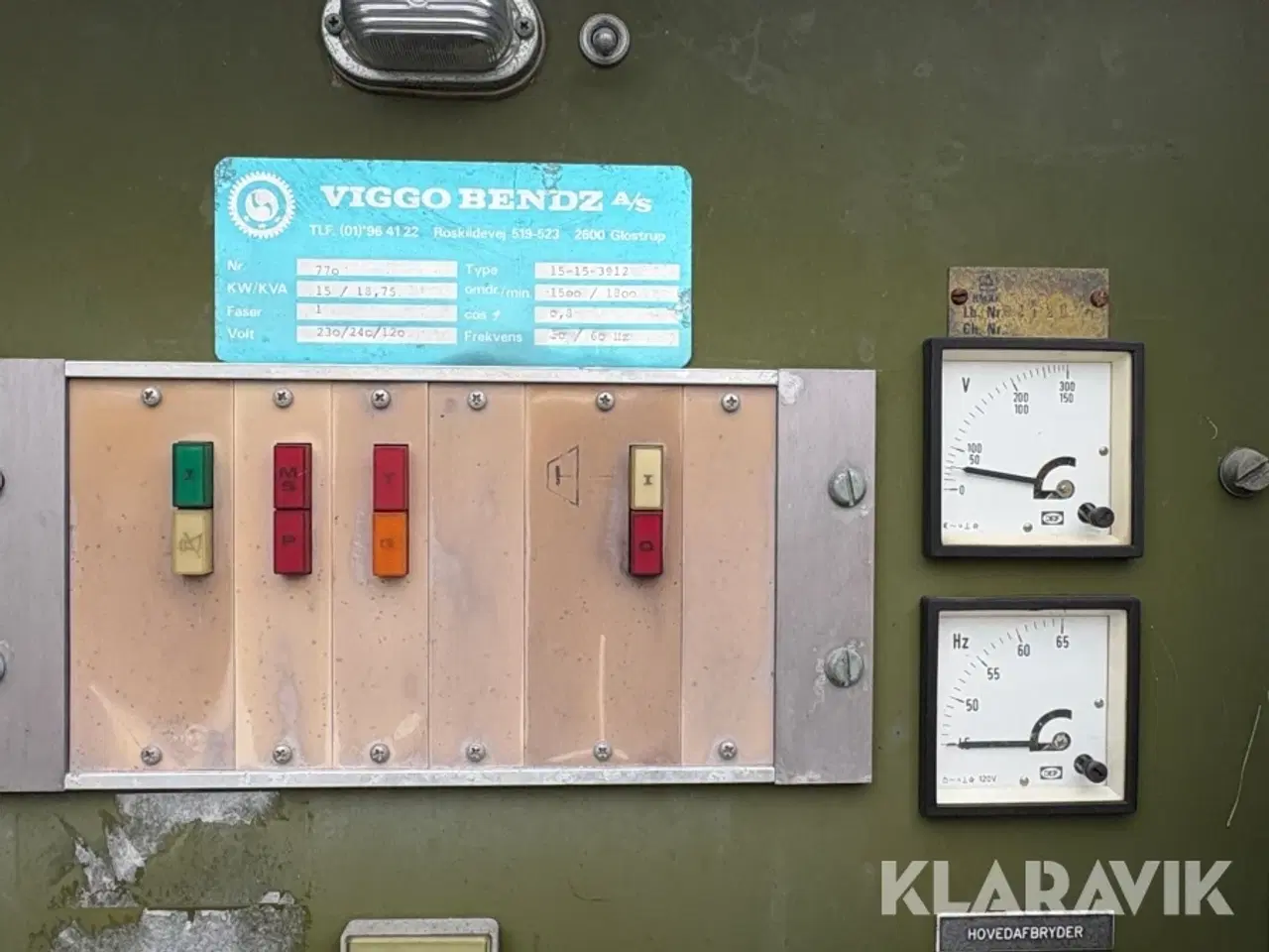 Billede 9 - Generator Viggo Bendz 15-15-3912