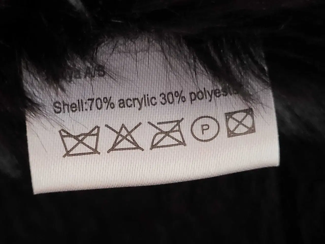 Billede 5 - Flot frakke i faux rulam/pels