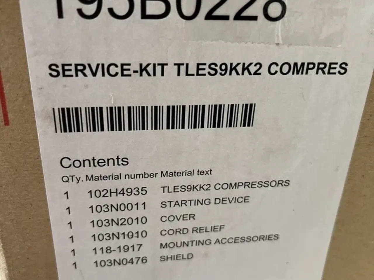 Billede 3 - Kompressor til køleskab DANFOSS