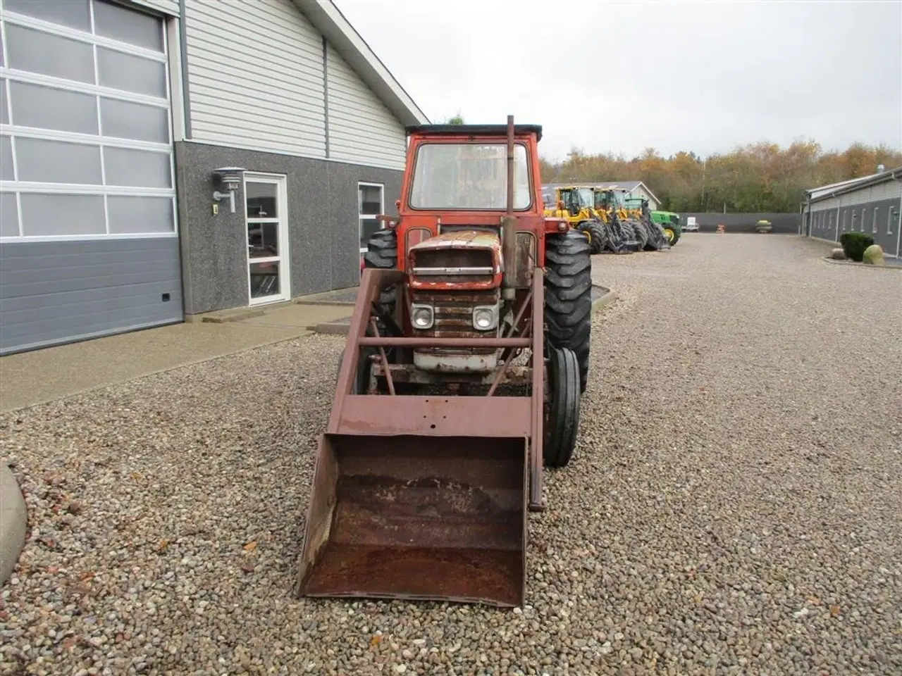 Billede 4 - Massey Ferguson 165 Med Trucktårn og Frontlæsser