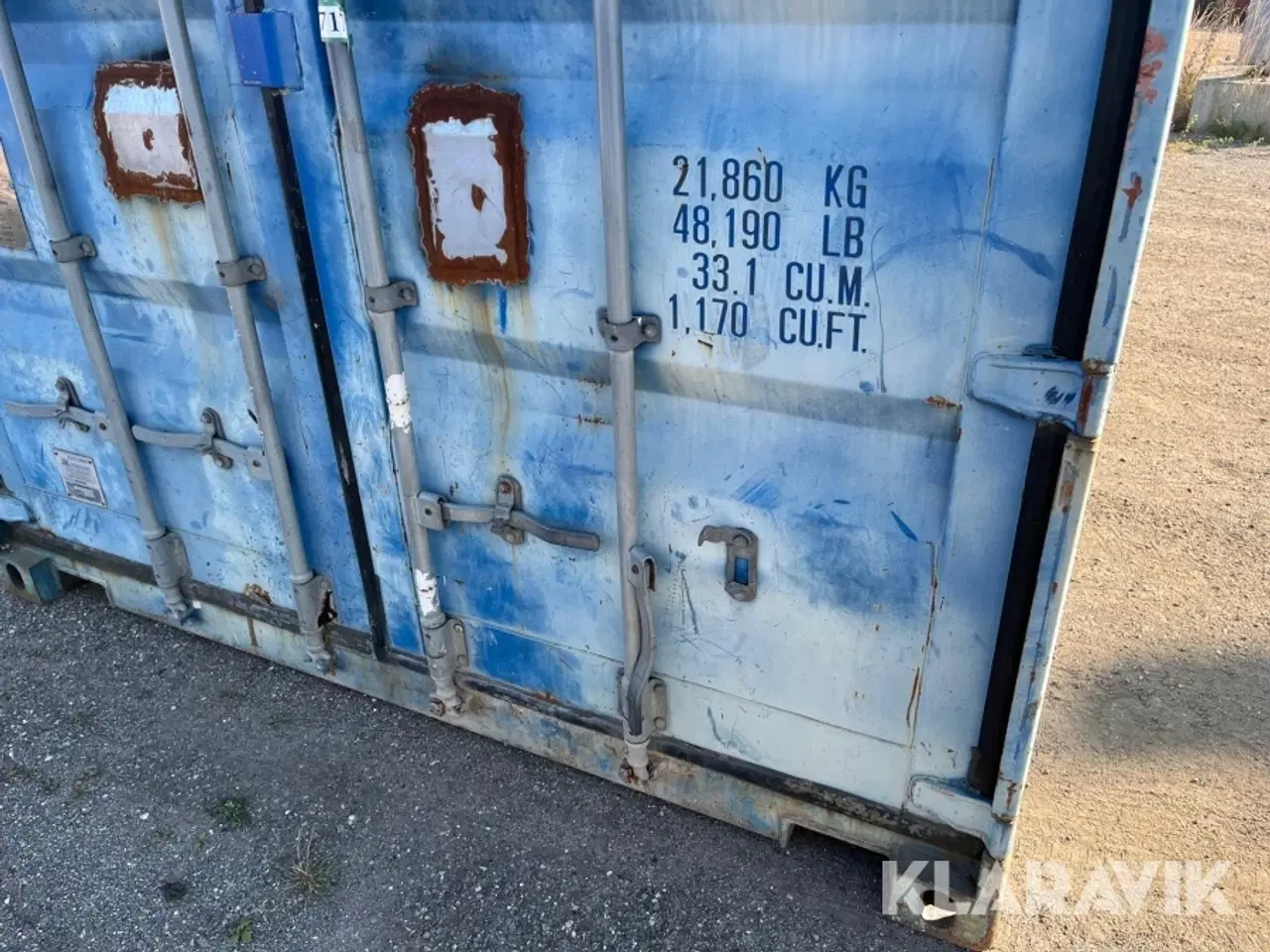Billede 12 - Skibscontainer 20 Fod isoleret værksted