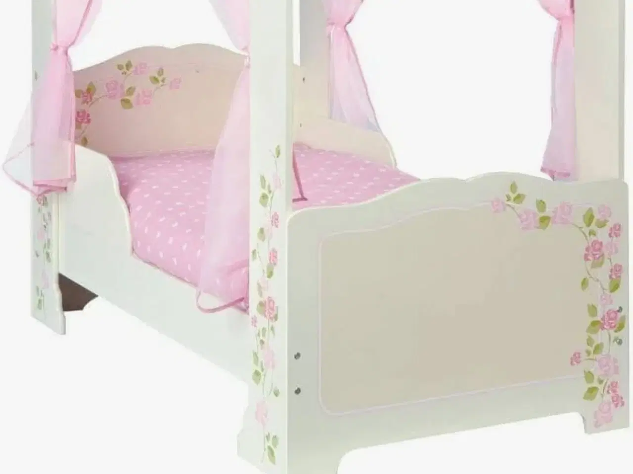 Billede 1 - Seng himmelseng prinsesseseng børneseng lyserød