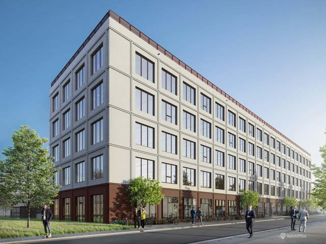 Billede 17 - 805 m² nyopført kontor med indbydende fællesfaciliteter og nem tilgængelighed for dine medarbejdere