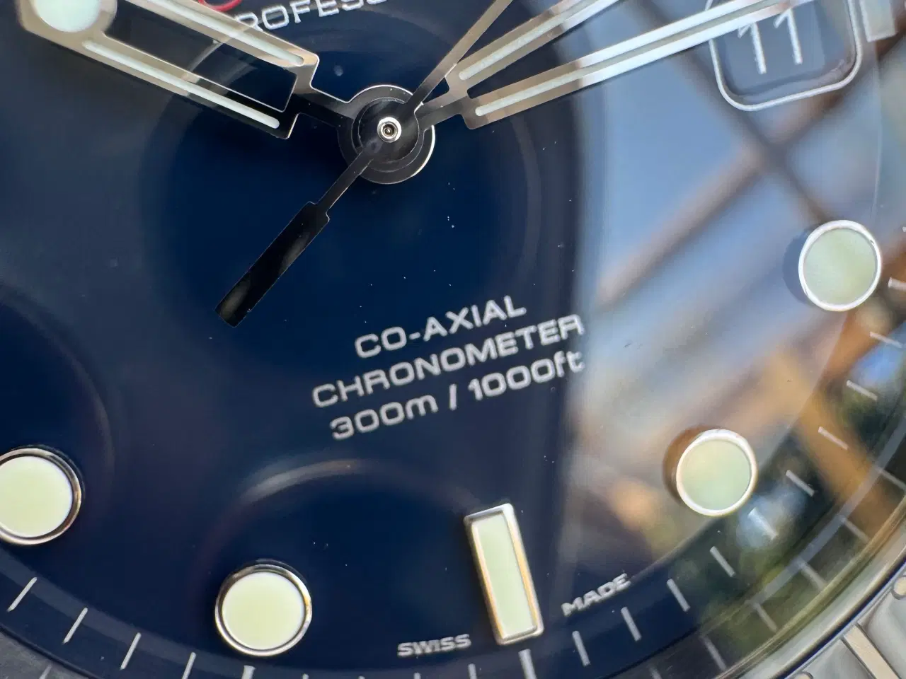 Billede 14 - Omega Seamaster 300 i blå til salg .