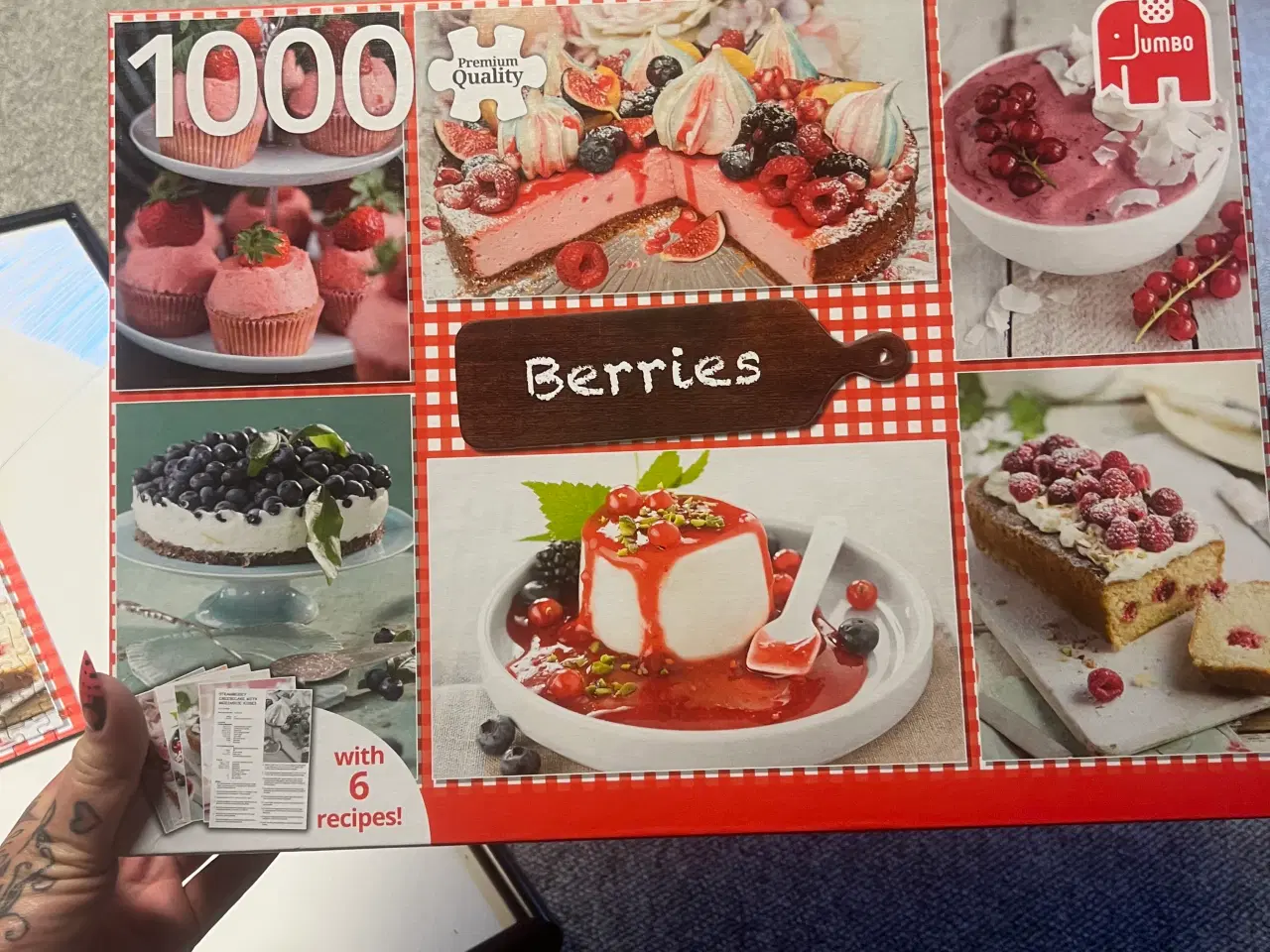 Billede 1 - Puslespil med 1000 brikker 