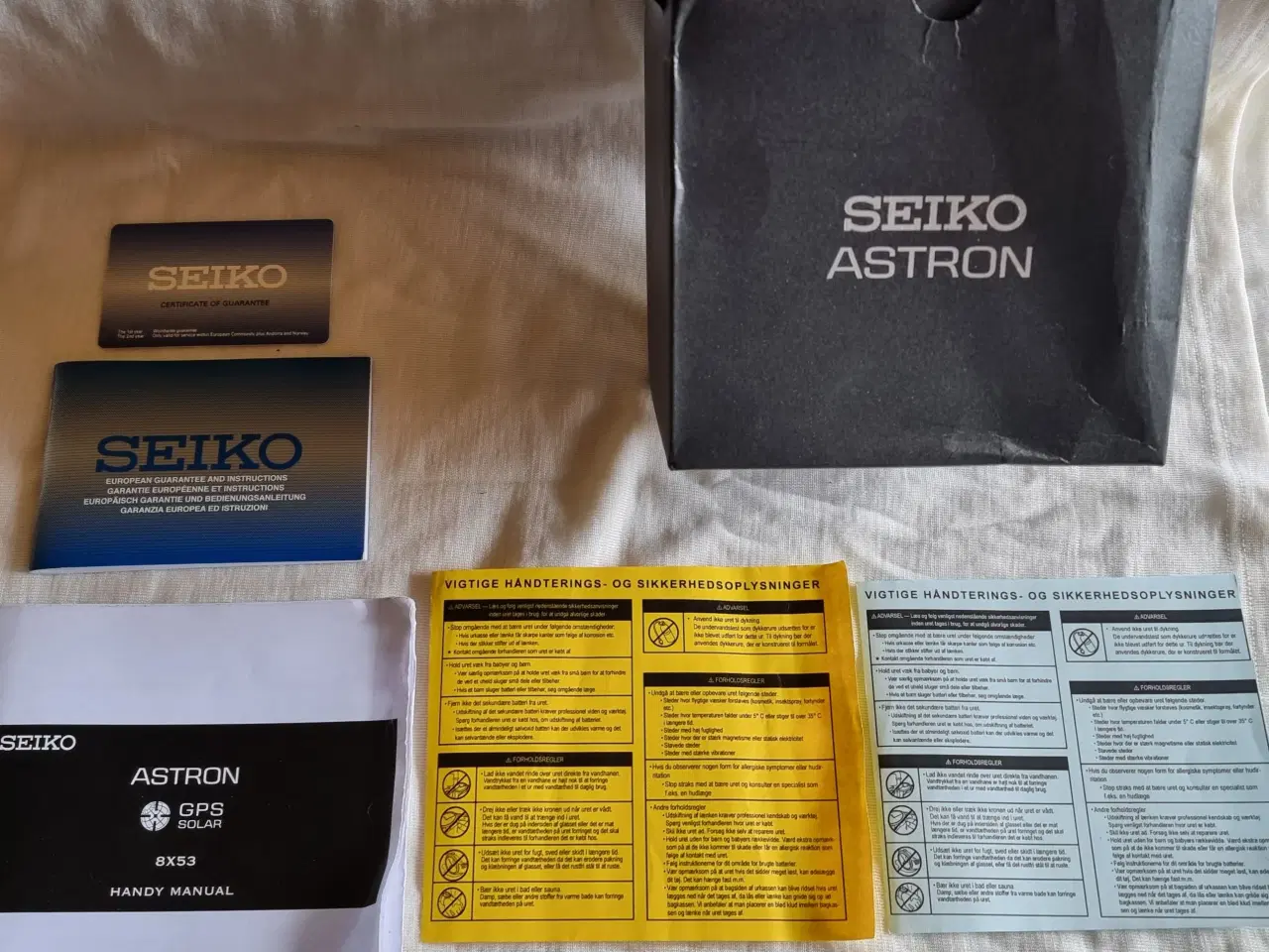 Billede 2 - Seiko Astron 2GPS soner Solar Limited Edition 