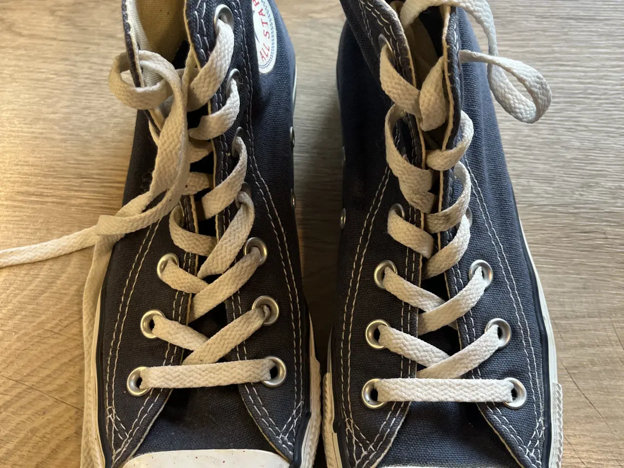 Billede 1 - Mørkeblå Converse All Stars