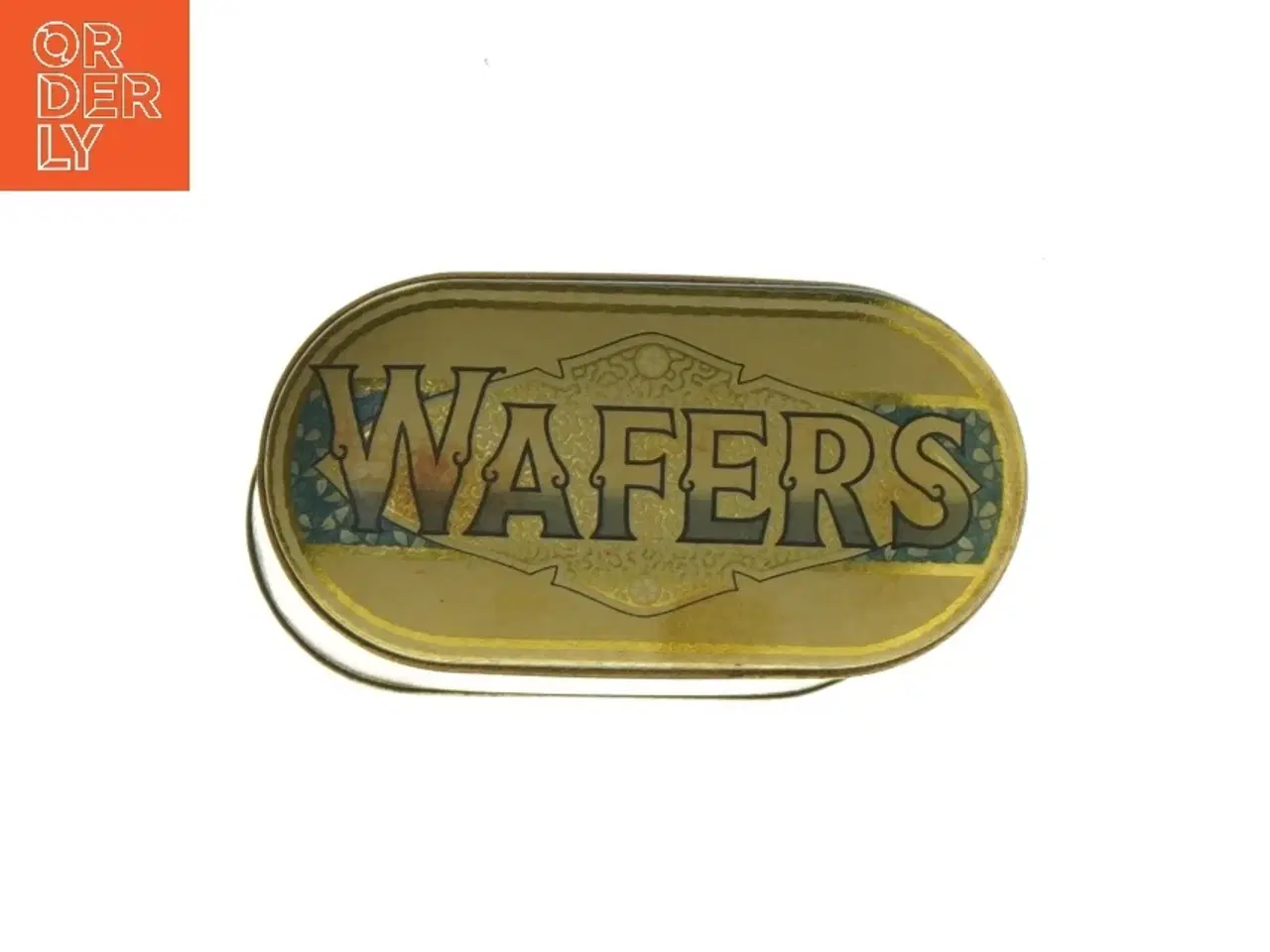 Billede 4 - Retro kagedåse til ingefærkager (str. 14x9,5 cm)