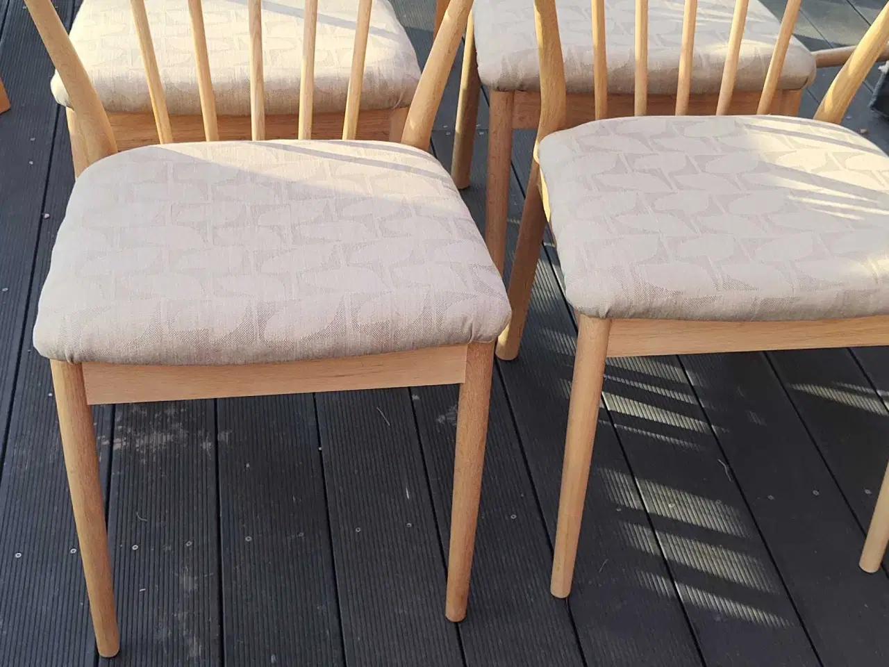 Billede 1 - 4 eg spisebordsstole
