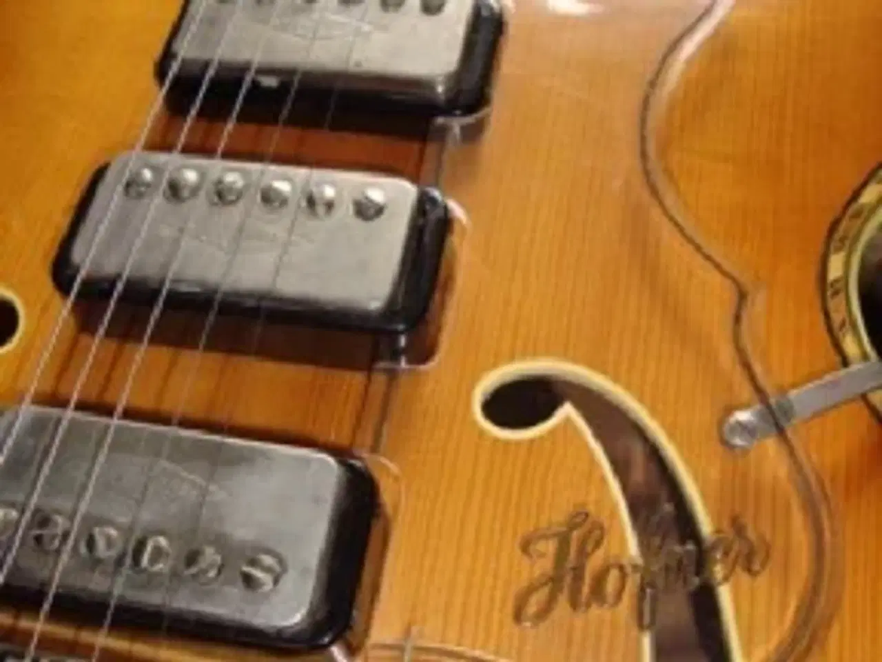 Billede 1 - Archtop Höfner Guitar Model nr. 463/S/E3