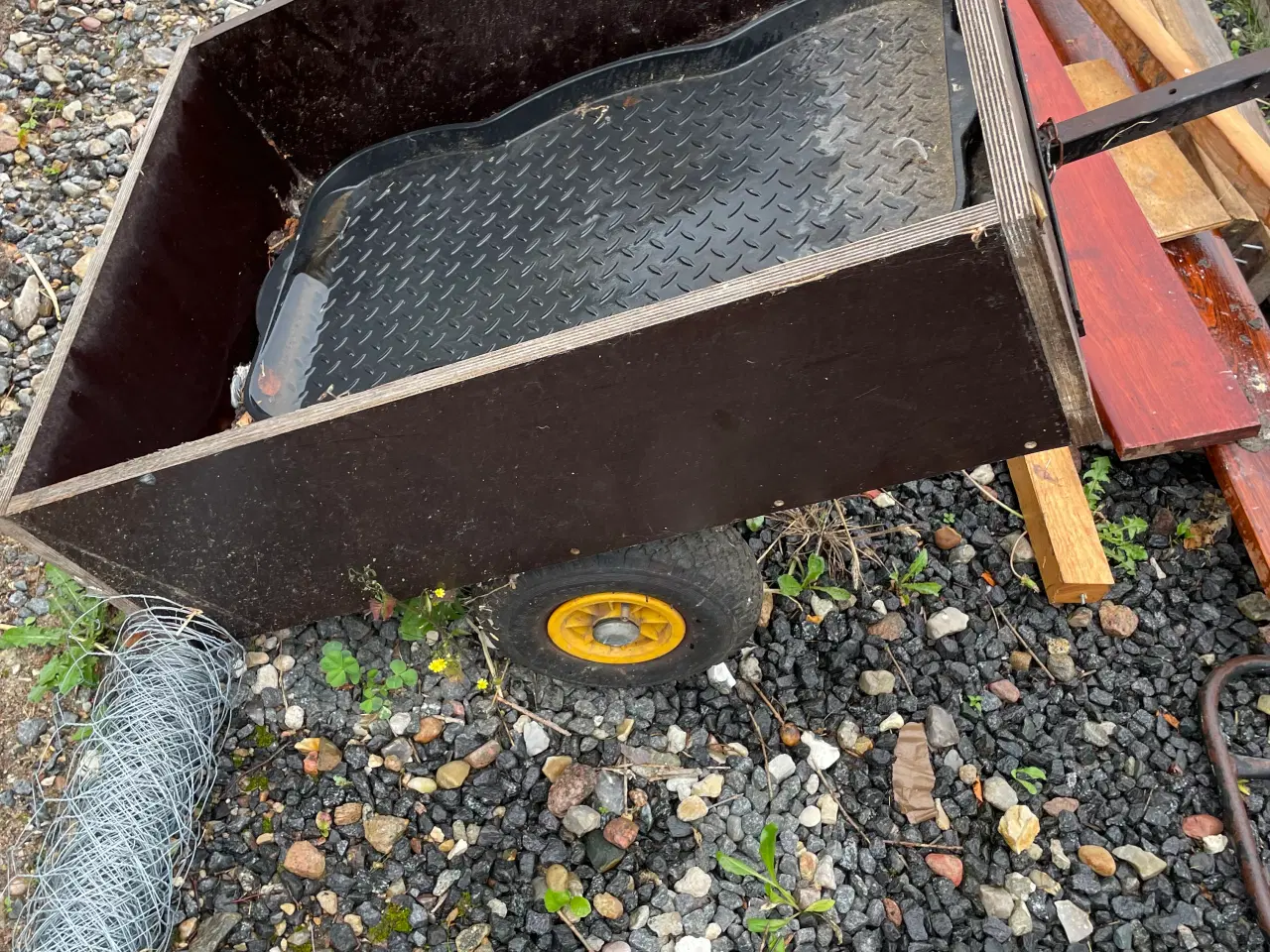Billede 2 - Trækvogn til havetraktor eller lign.