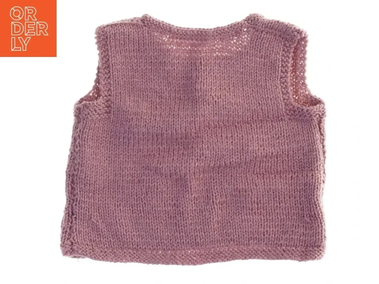 Billede 3 - Strikket børnevest (str. 29 x 26 cm)