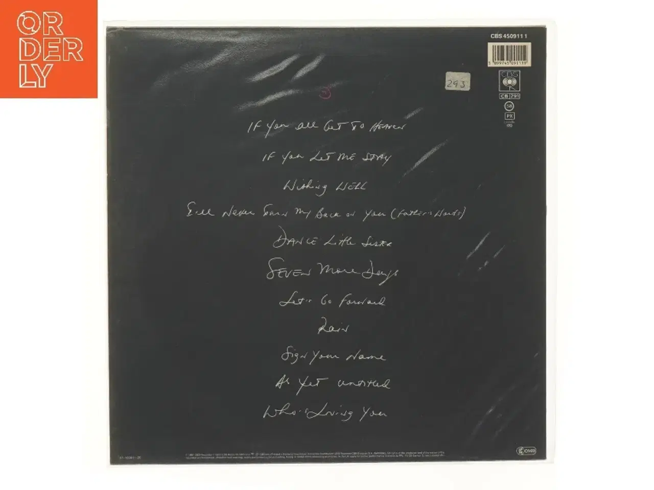 Billede 2 - Terence Trent D&#39;Arby vinylalbum fra CBS Records