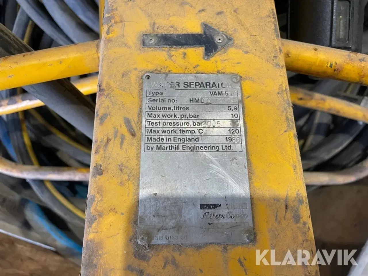 Billede 10 - Sandblæsnings udstyr Atlas Copco Vam5A