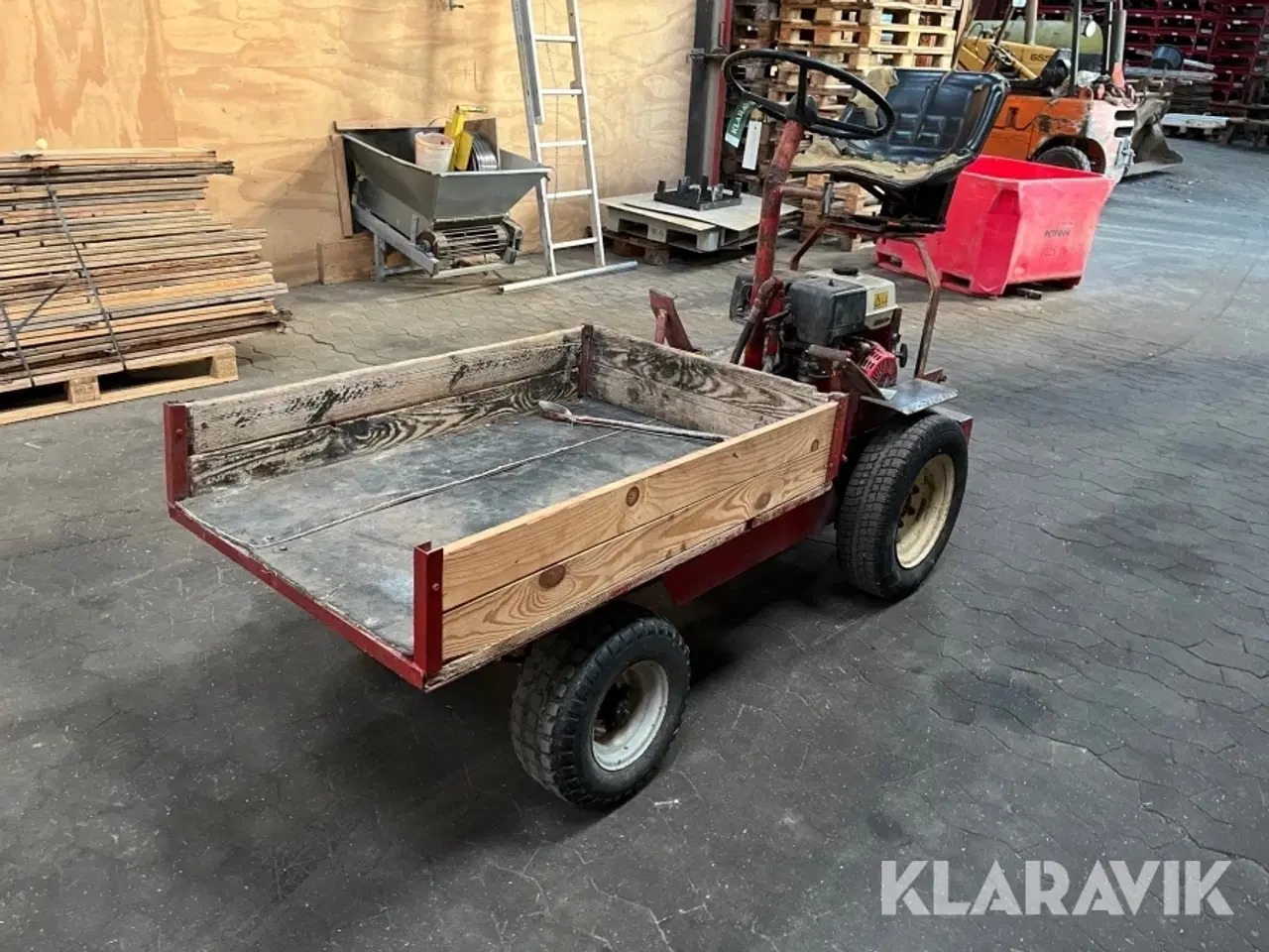 Billede 1 - Fodervogn gammel hydraulisk