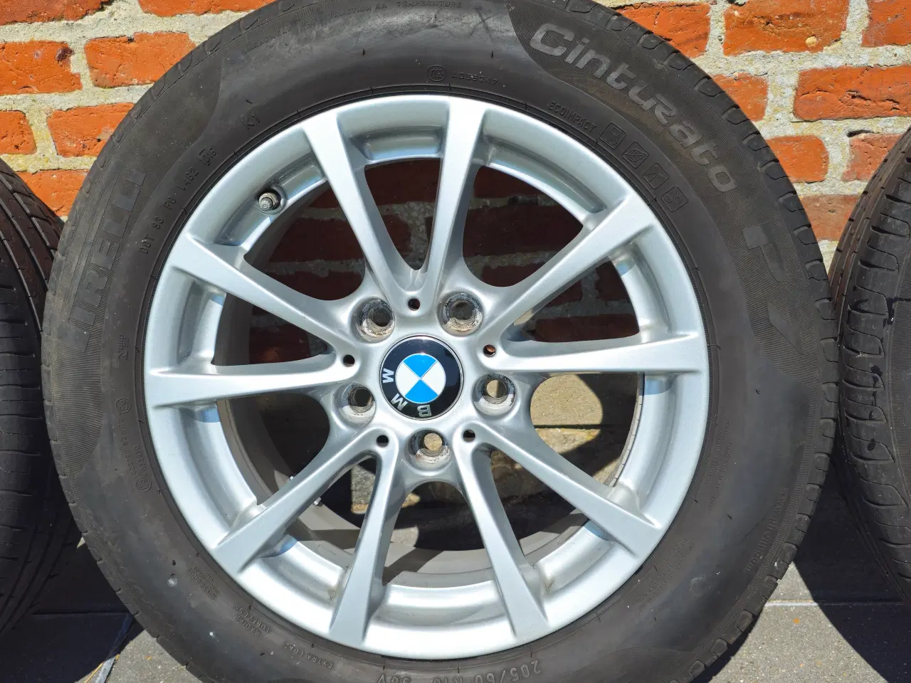 Billede 5 - 16" Originale BMW 3 Serie Fælge Med Pirelli dæk