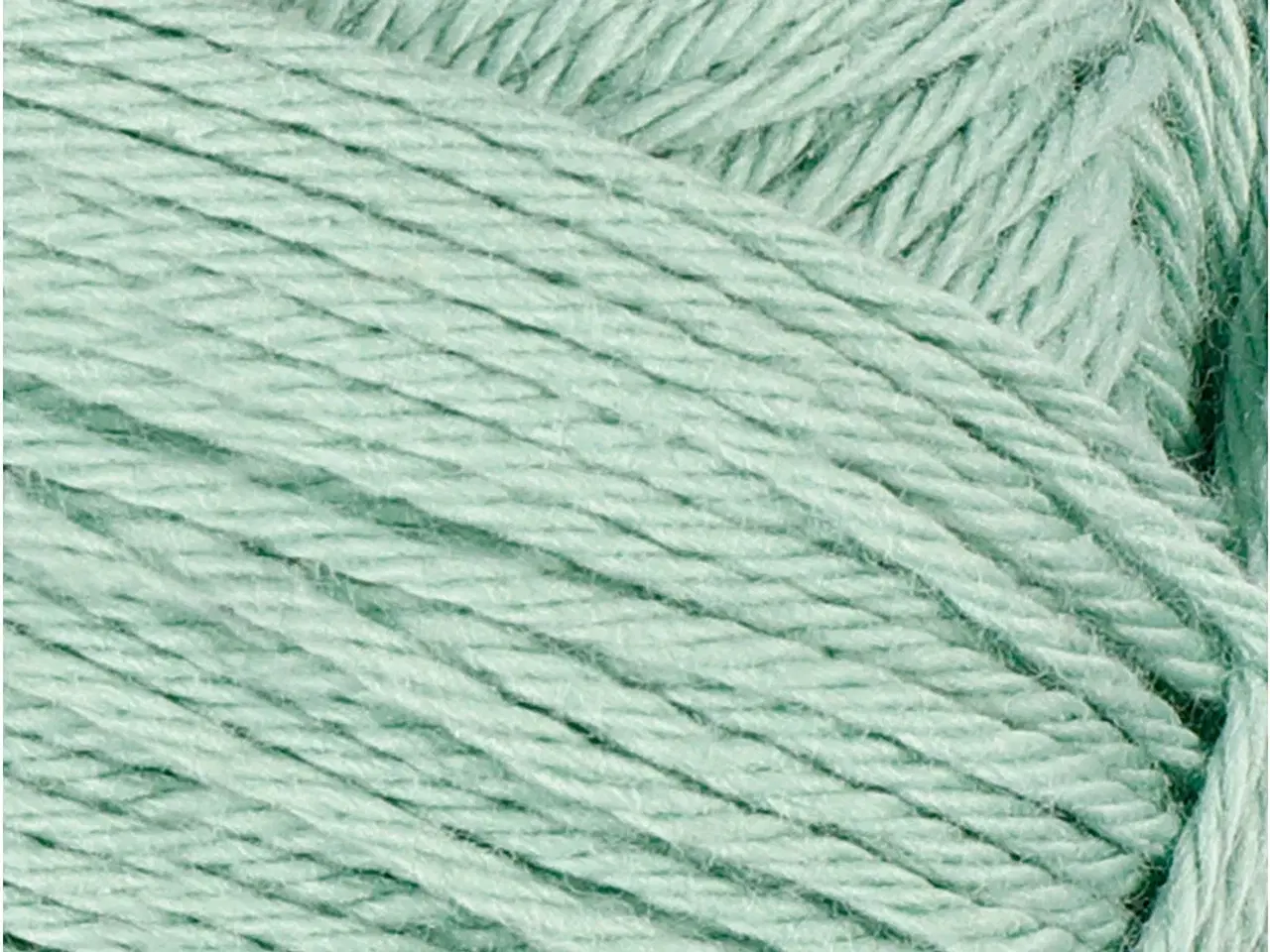 Billede 1 - Bomuldsgarn 8/4 Mint Grøn - 170m, 50g
