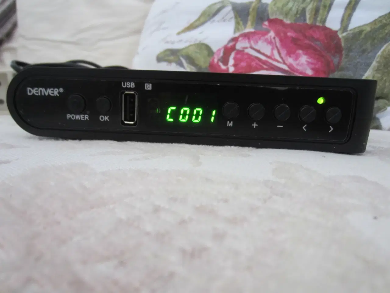 Billede 1 - DENVER DTB-142 DVB-T2 H.265 Mpeg-4 HD TV modtager