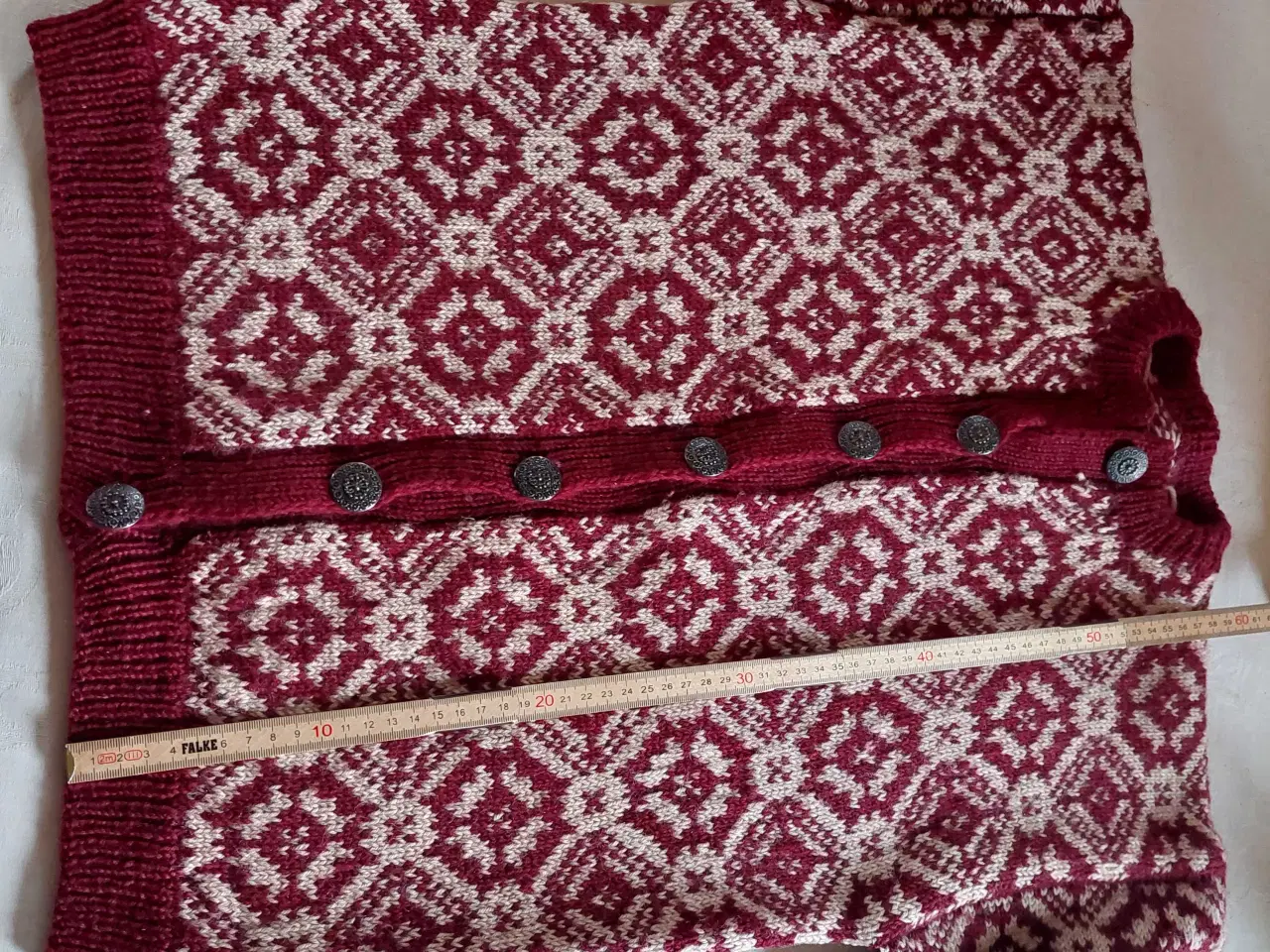 Billede 2 - Smuk håndstrikket cardigan