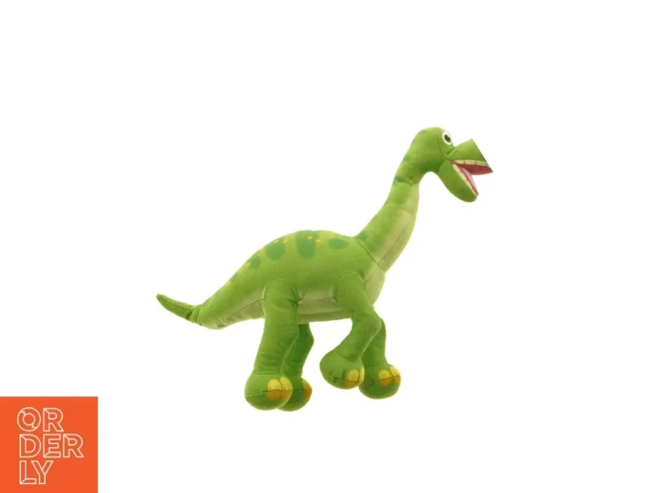 Billede 1 - Grøn plys dinosaur (str. 36 cm)