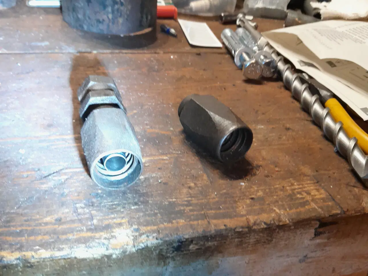 Billede 1 - købes hydraulik fittings