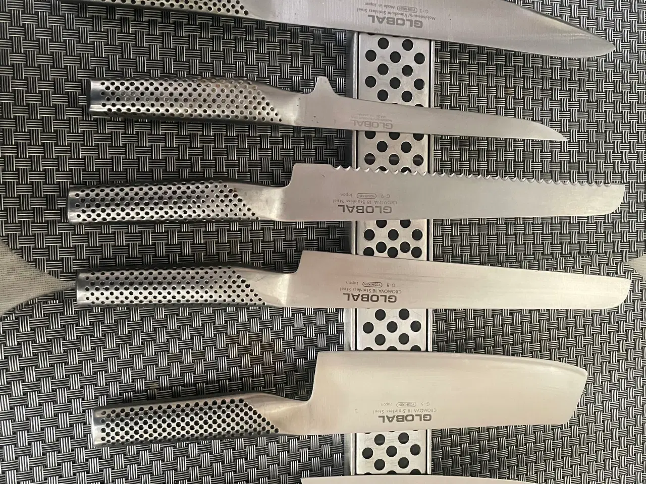 Billede 1 - 6 global knive med ophæng