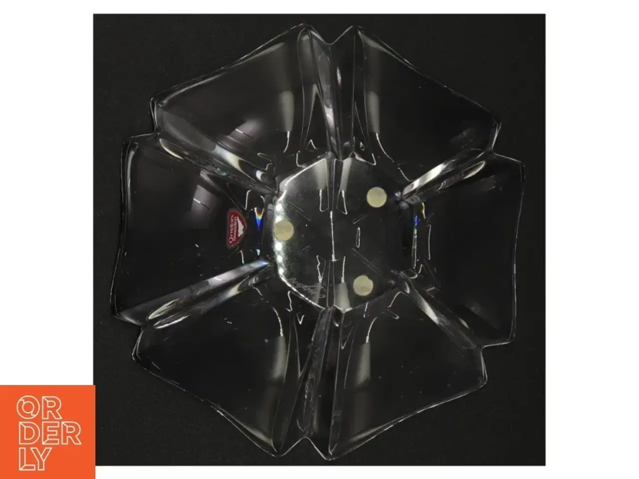 Billede 3 - Krystal skål fra Orrefors (str. 12 x 17 cm)