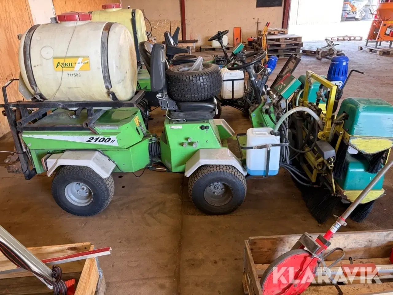 Billede 6 - Ukrudtsprøjte Egholm Park med tank