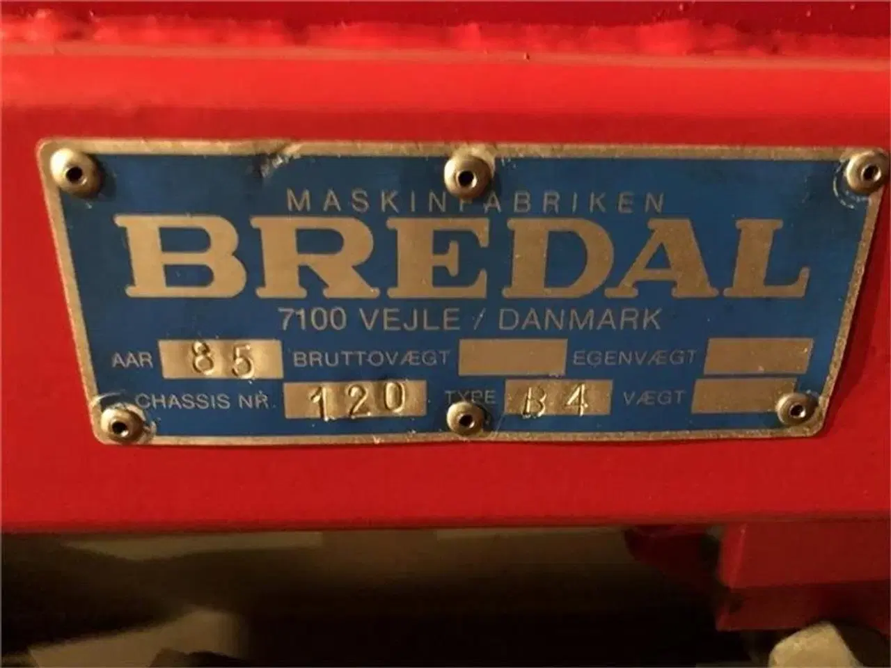 Billede 8 - Bredal B4 GØDNINGSSPREDER B4 spredevogn