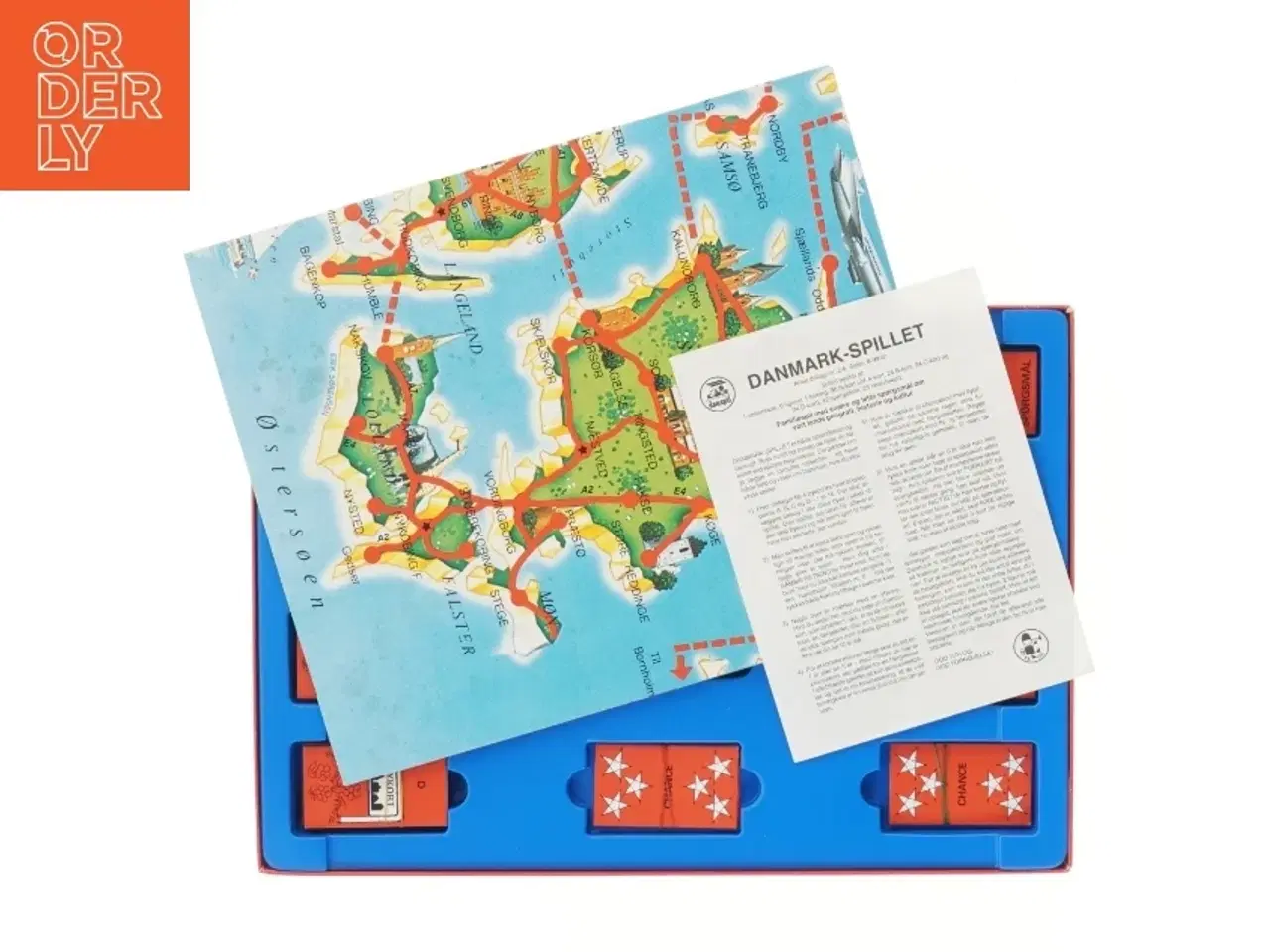 Billede 4 - Danmark Spillet brætspil fra Dan-Spil (str. 5x39x27 cm)