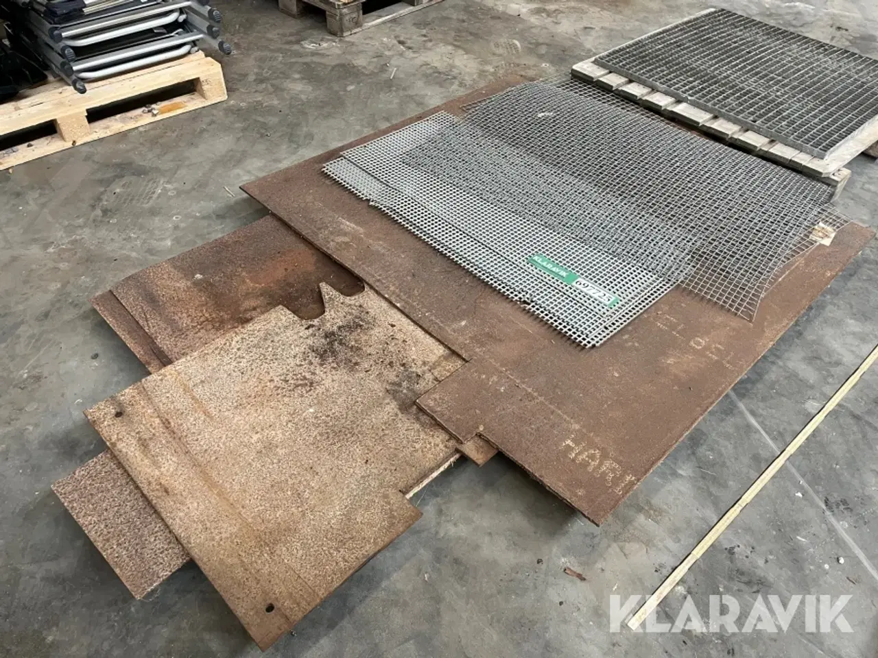 Billede 2 - Stålplader, gitter og rist