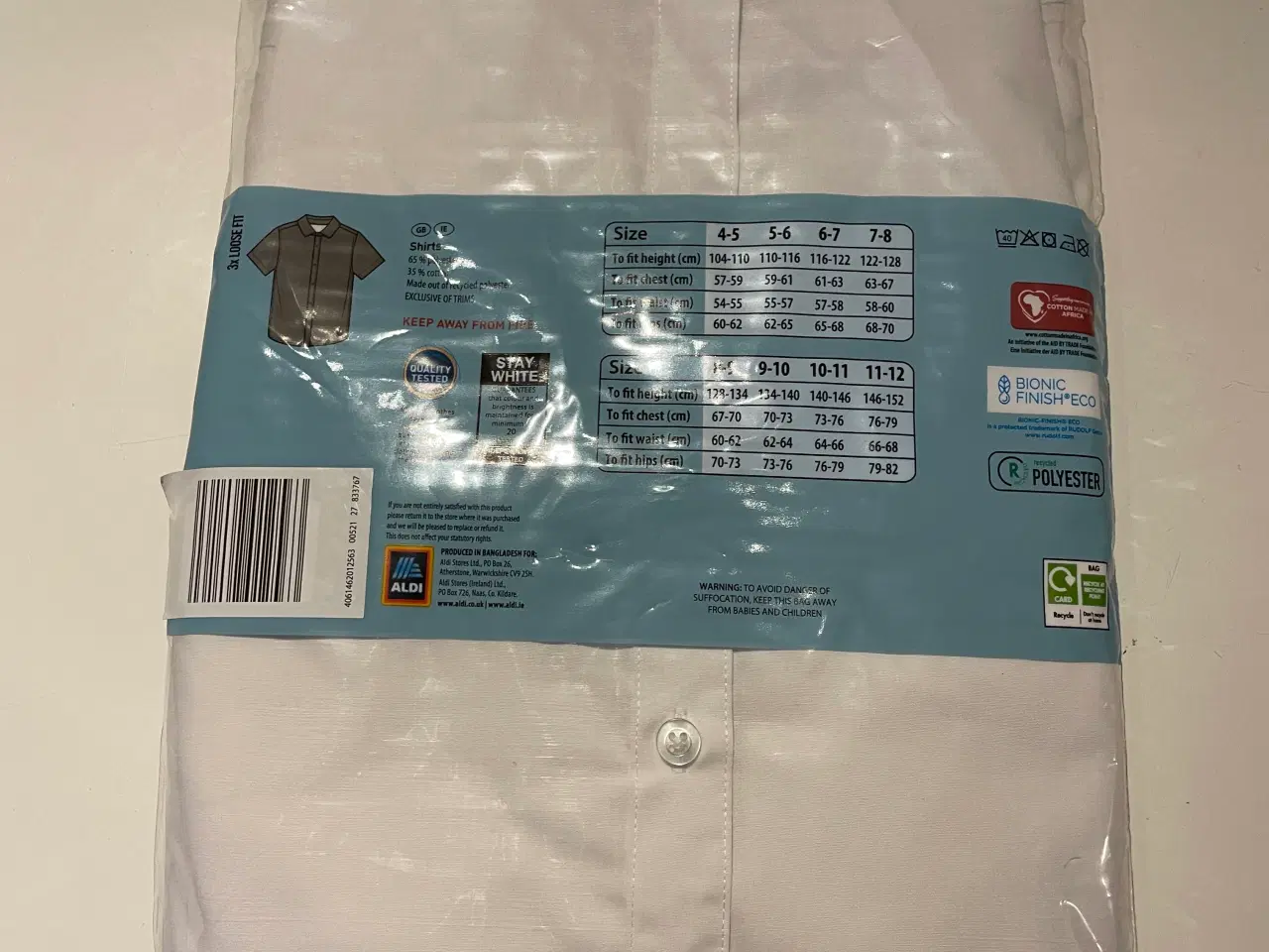 Billede 2 - 3pak skjorter str 128/134