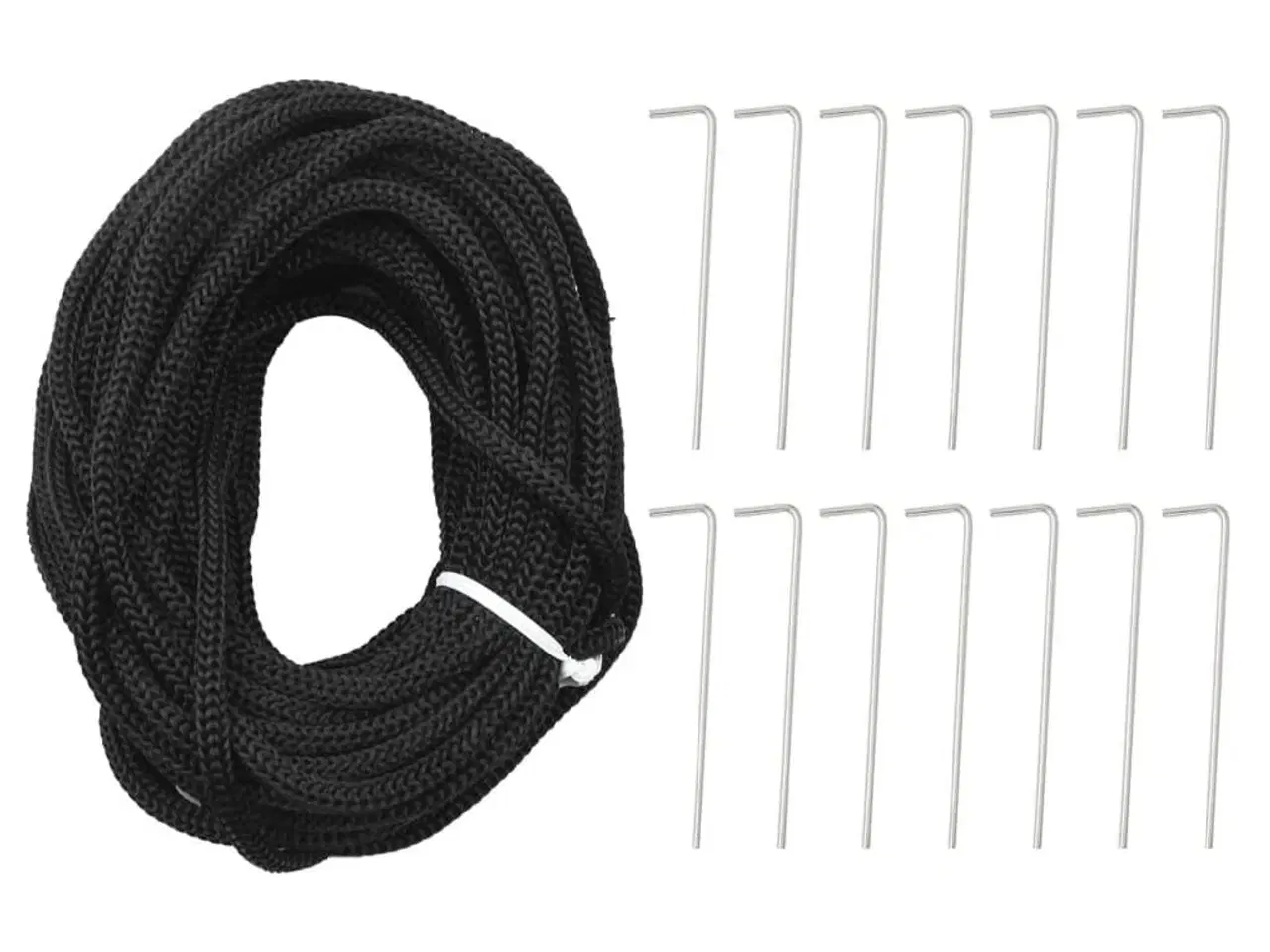 Billede 5 - Juletræ til flagstang 3000 LED'er 800 cm varmt hvidt lys