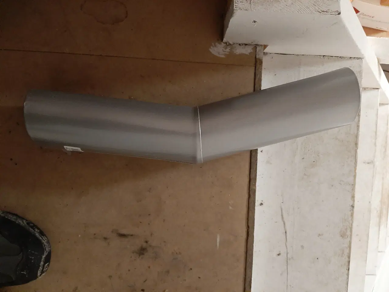 Billede 1 - Skydestik lindab 75mm stålmetalik