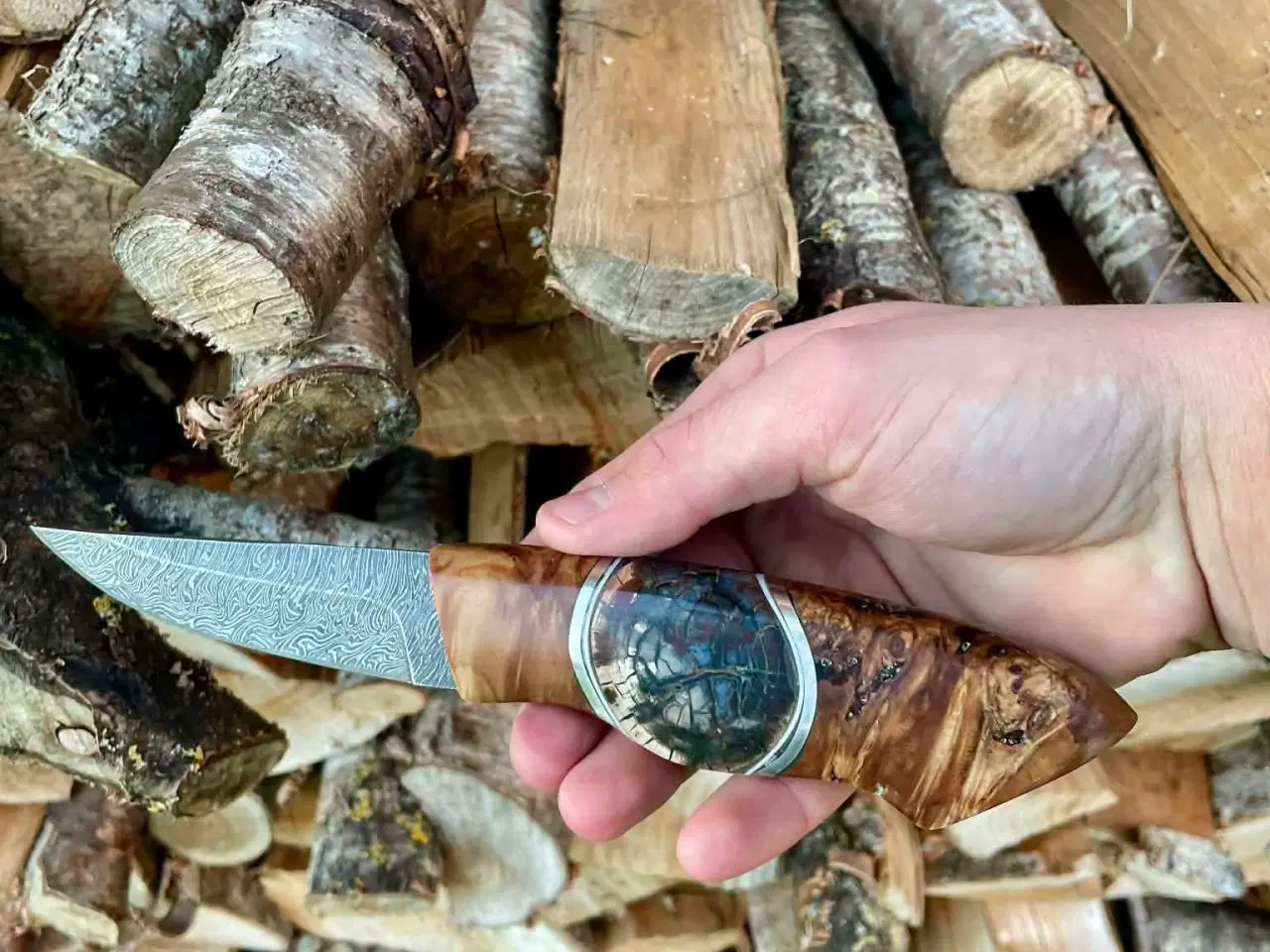 Billede 1 - Håndlavet kniv 