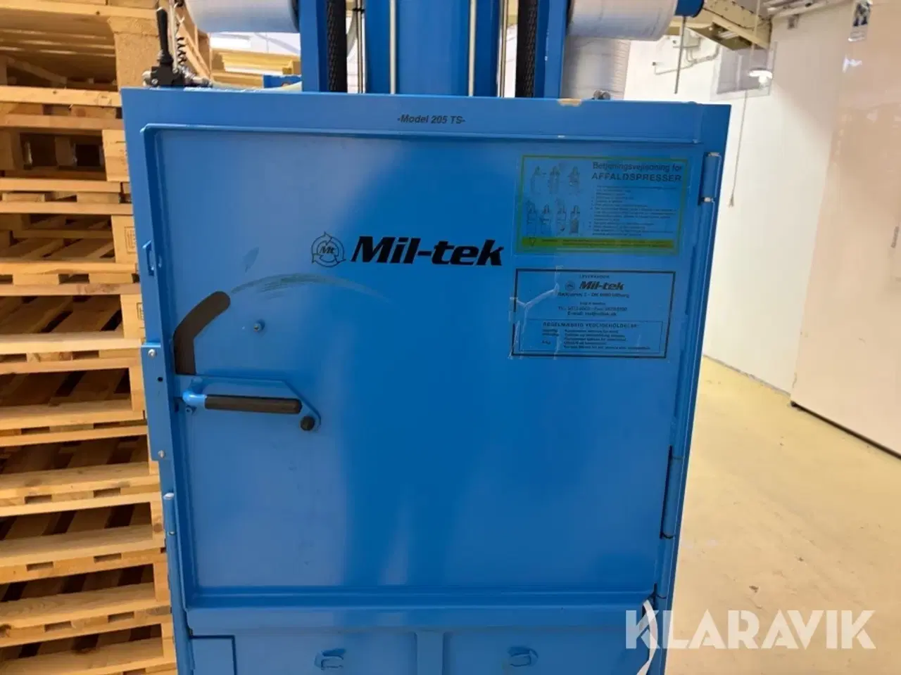 Billede 11 - Pappresser Mil-tek 205 TS