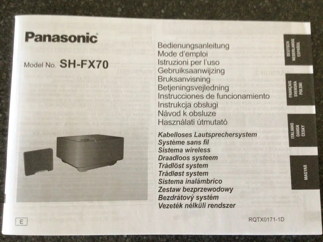 Billede 4 - Panasonic trådløs sæt, bagerste surround højtalere