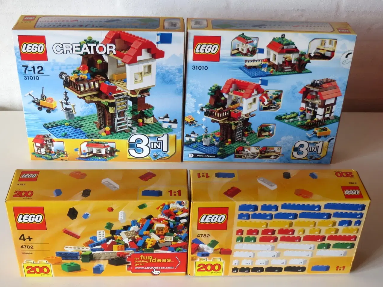 Billede 1 - Lego Creator, 4782 200 Piece Box, 31010 Treehouse