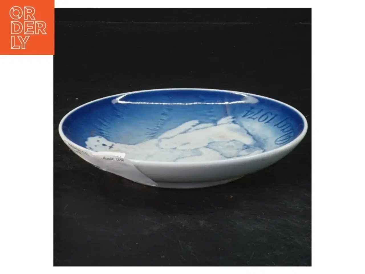 Billede 2 - Bing & Grøndahl Mors Dag platte 1974 fra B&G (str. Ø 15 cm)