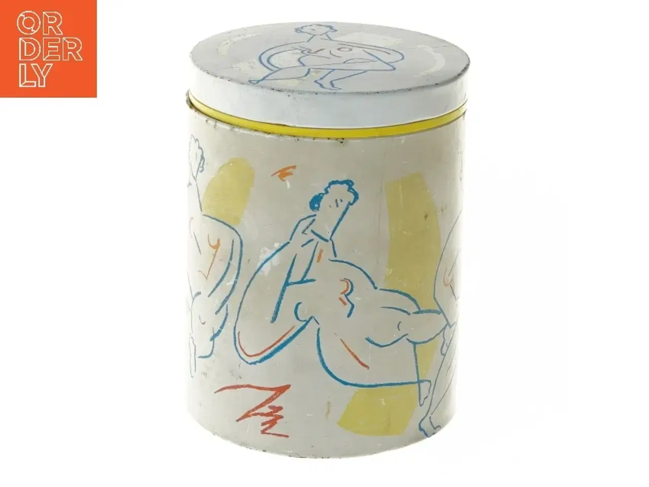 Billede 1 - Dekorativ metaldåse (str. 15x11,5 cm)