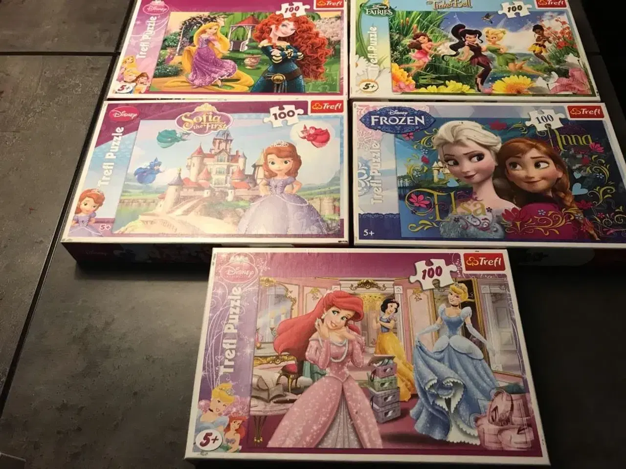Billede 8 - 5 prinsesse puslespil