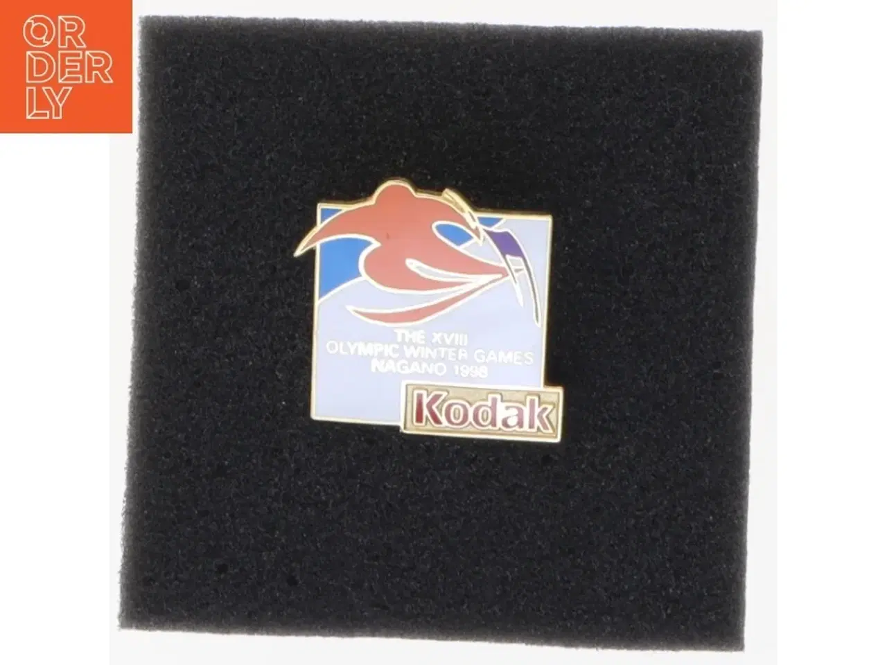 Billede 3 - Nagano 1998 Olympiske Lege Kodak Sponsor Pin (str. 2,5 x 2,5 cm)