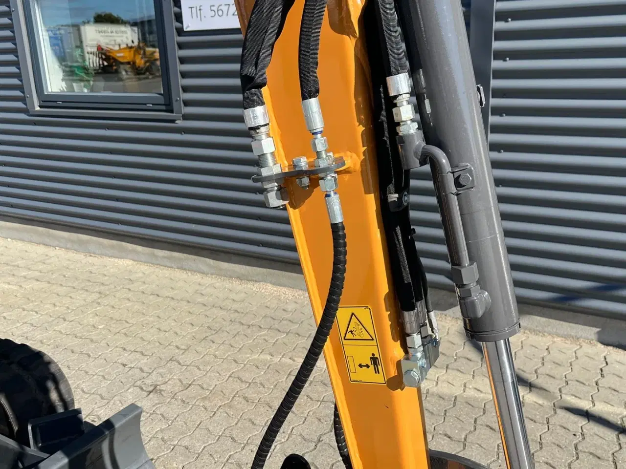 Billede 3 - Case CX19D Fabriksny maskine klar til brug.