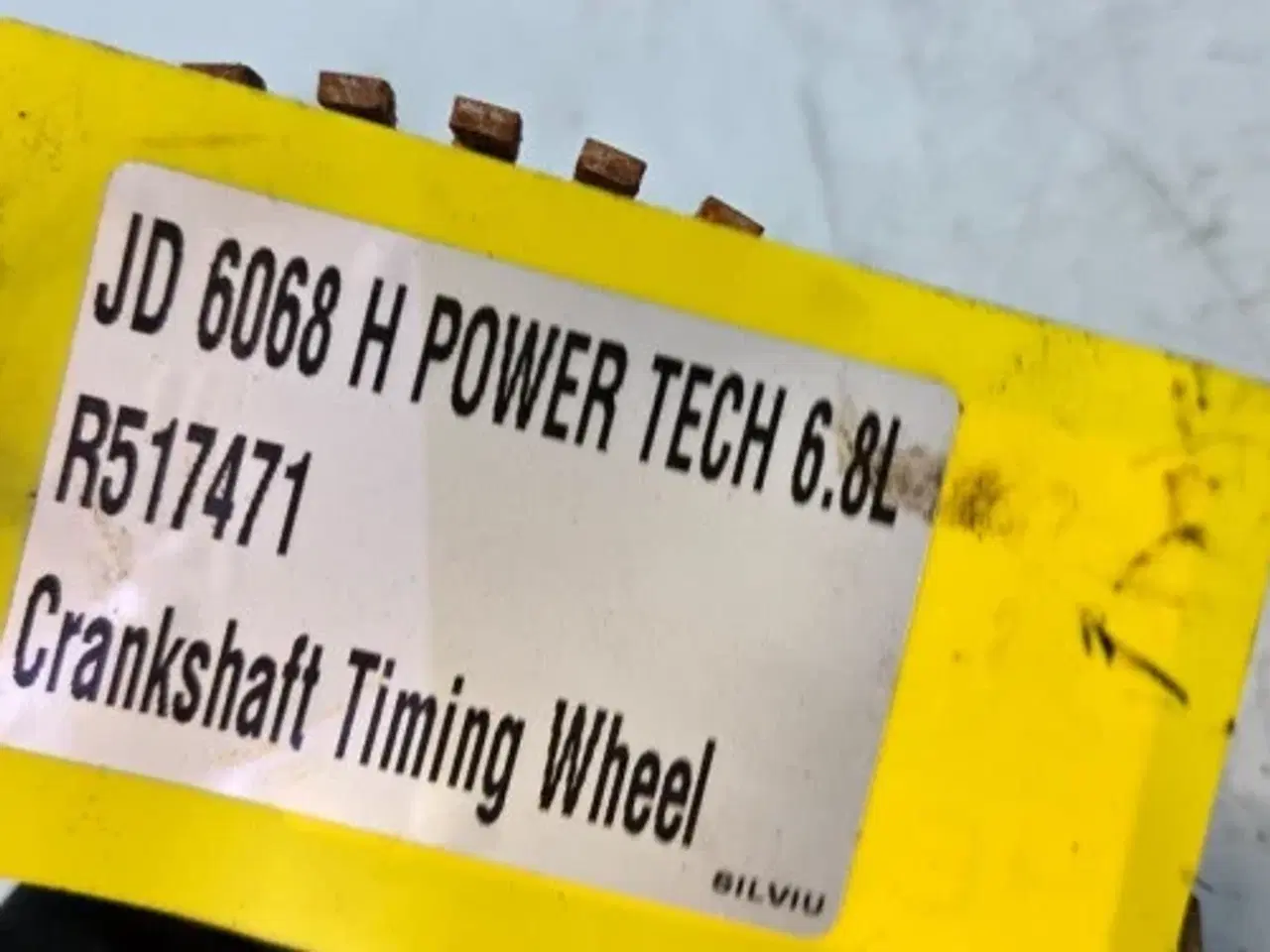 Billede 11 - John Deere 6068    Krumtap Tandhjul   R517471