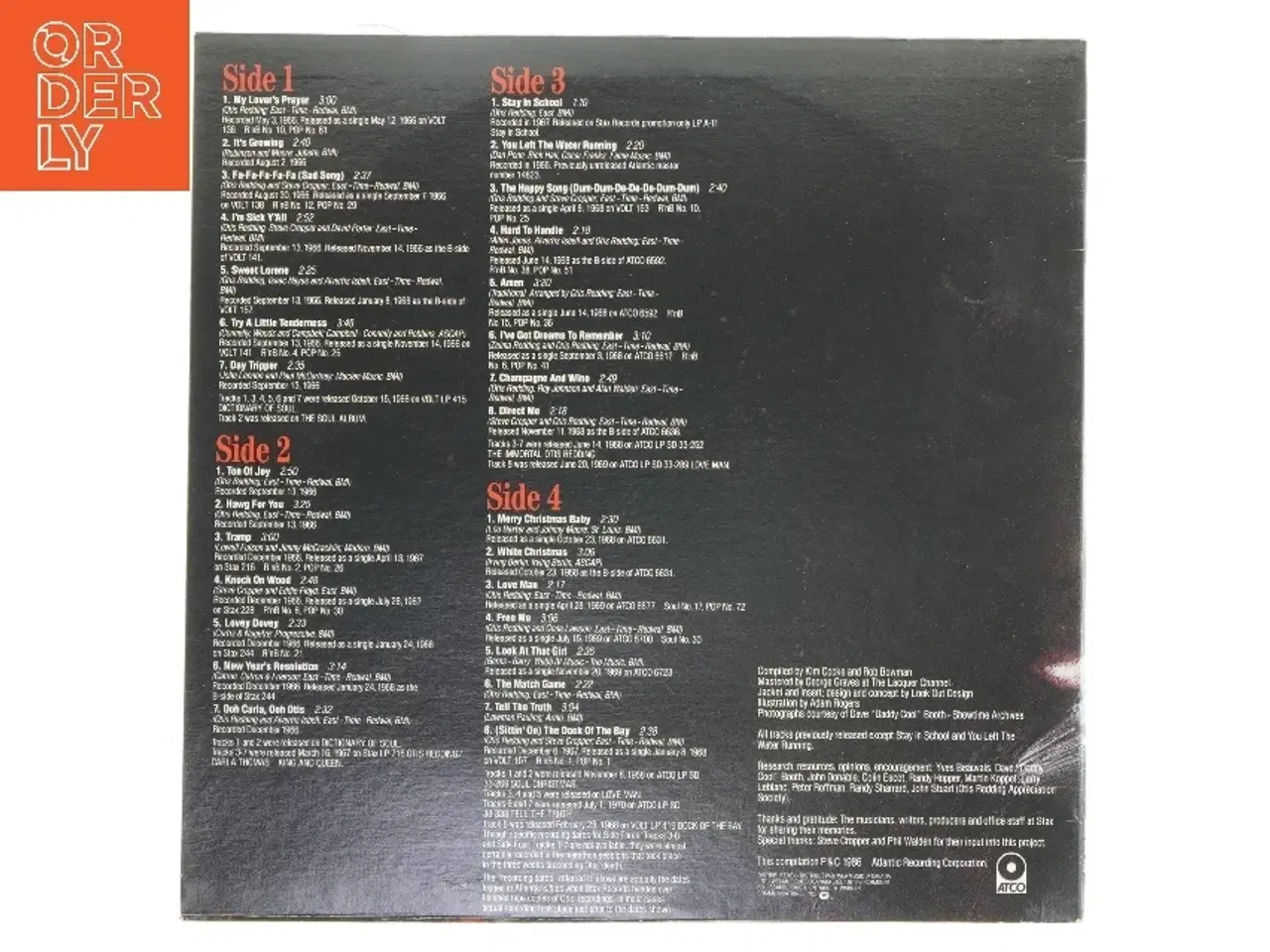 Billede 2 - Otis Redding Story Volume Two: Deep Soul LP