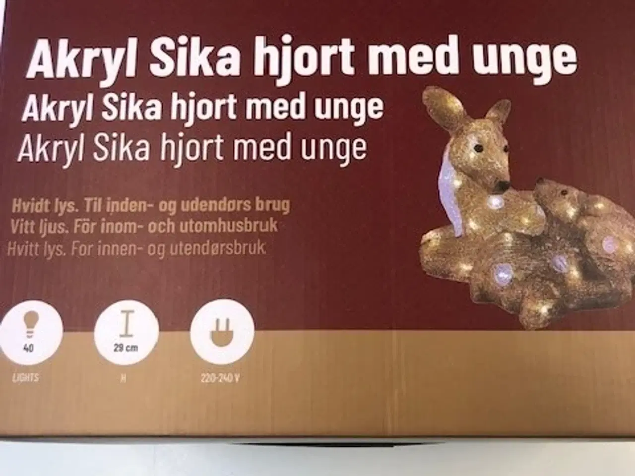 Billede 4 - AKRYL Hjort m/unge