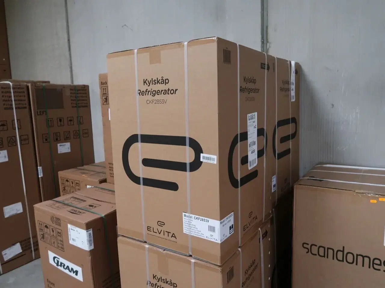 Billede 1 - Køleskab ELVITA CKF2853V