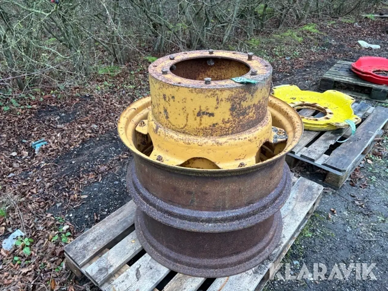 Billede 3 - Fælge til forøget sporvidde 2 styk