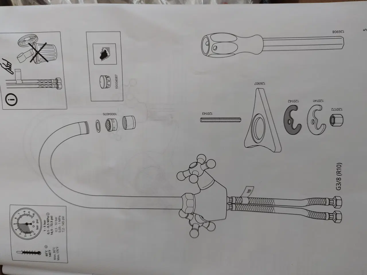 Billede 2 - Vandhane med 2 greb